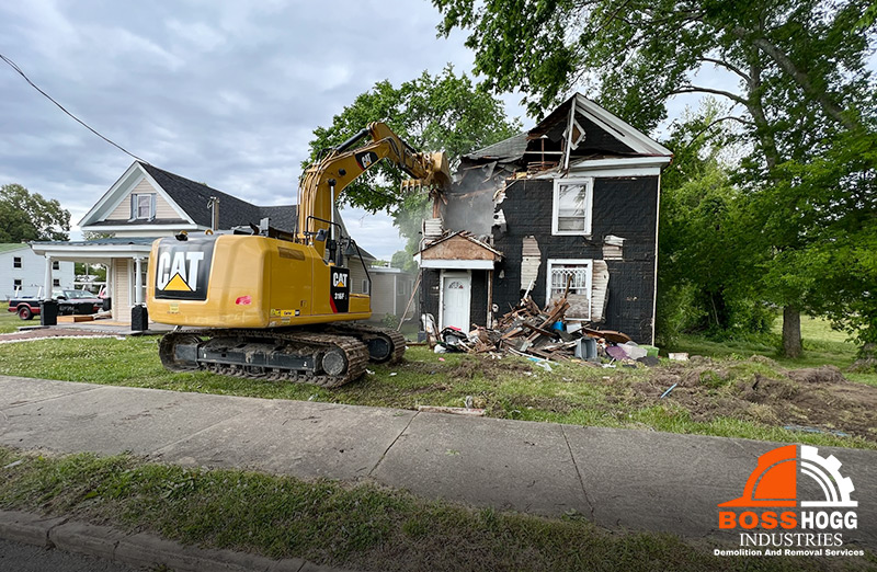 Home Demolition in Petersburg, Virginia